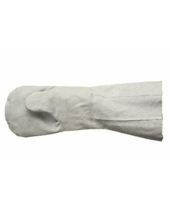 Рукавицы спилковые с крагами